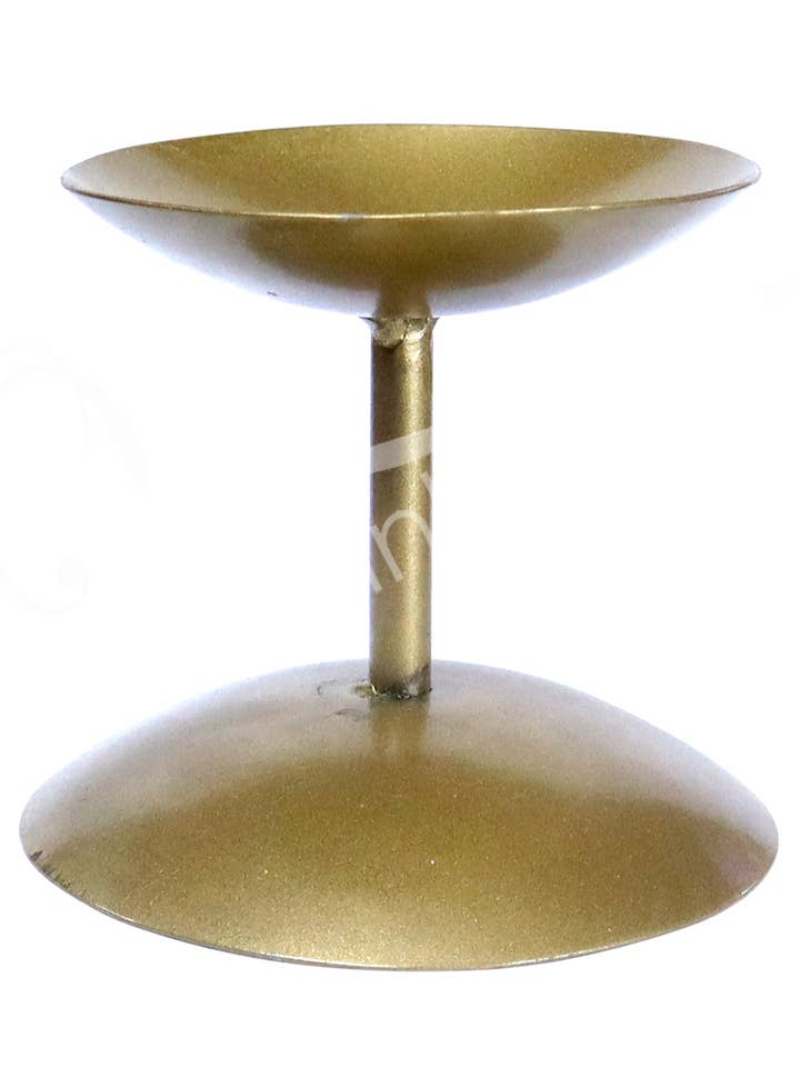(PC)STAND - METAL, GOLD 4 X 4.5" for wholesale by Oceanic Linkways Inc