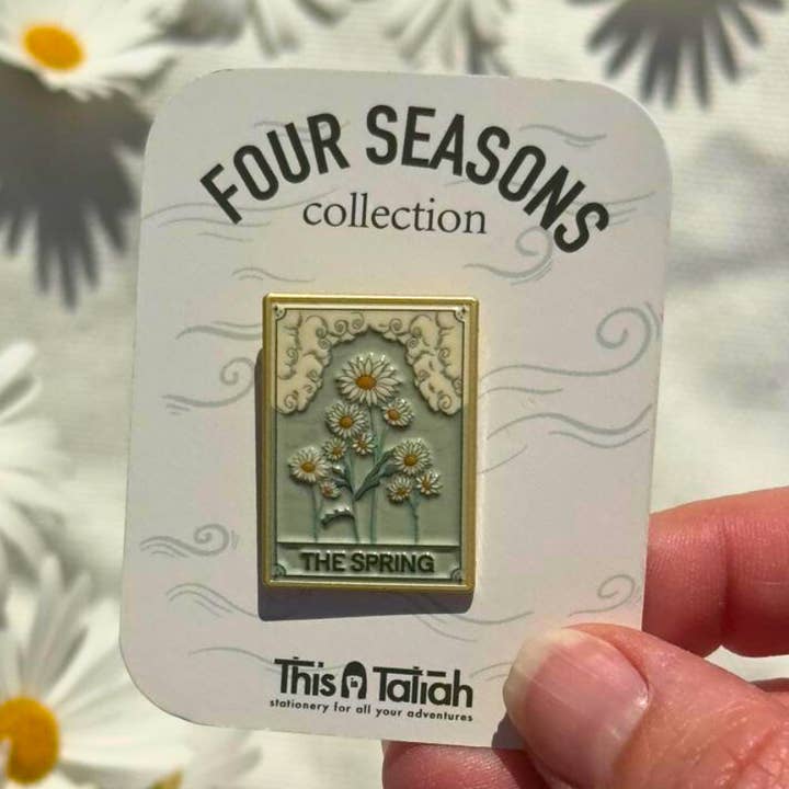 The Spring - Pin for wholesale by This is Taliah
