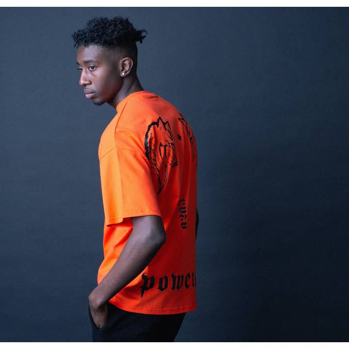 Nurture Tee (Orange) for wholesale by a2a3