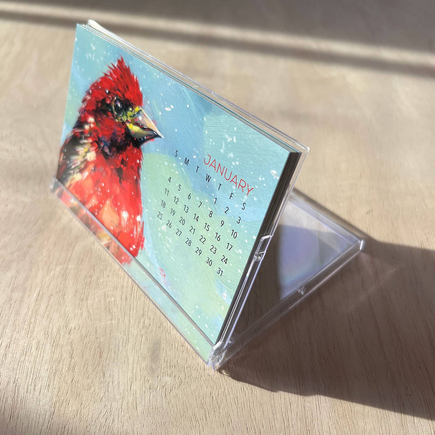 Art by Alyssa – wholesale Calendar – Bird Desktop Calendar 20263