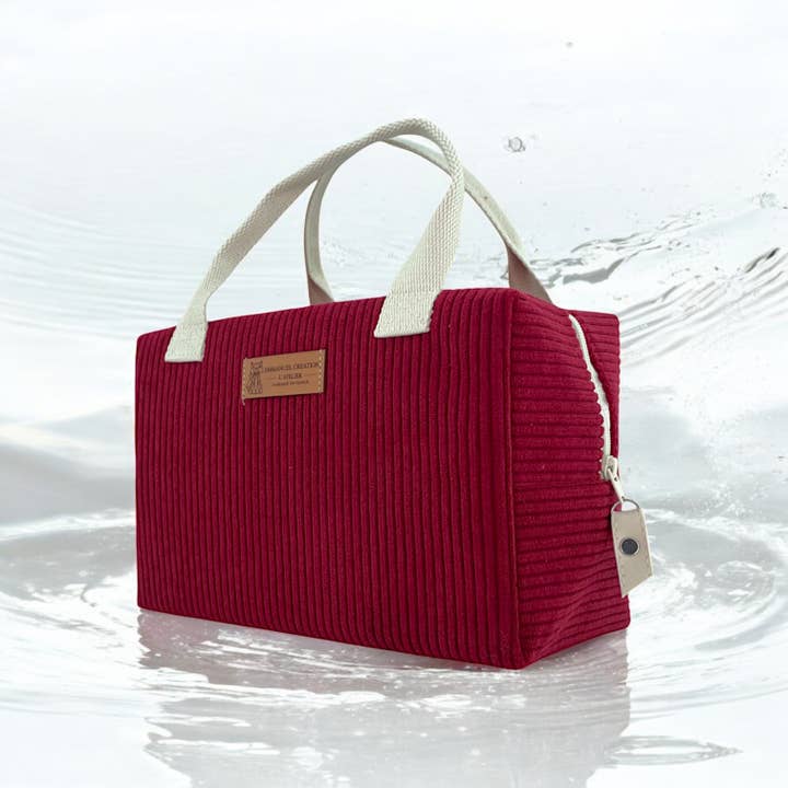 Emmanuel Création - Wholesale Cooler/Cooler Bag - Pack of 12 Ice Cube S insulated bags, "Corduroy"7