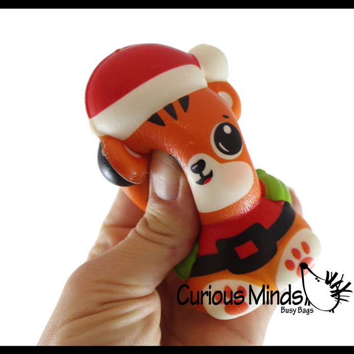 Curious Minds Toys - Wholesale Squishy Toy - Kids & Baby - 1 Winter Animal Themed Slow Rise Squishy Toys - Memory Foam