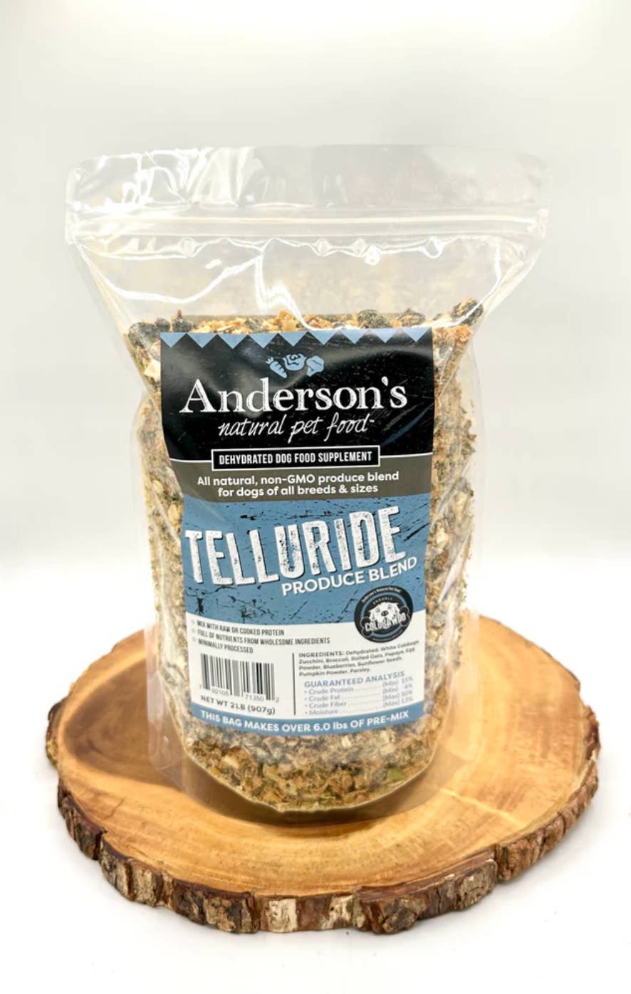 Anderson's Natural Pet - Wholesale Pet food – Dog - Produce Base Mix/Topper - Telluride Blend