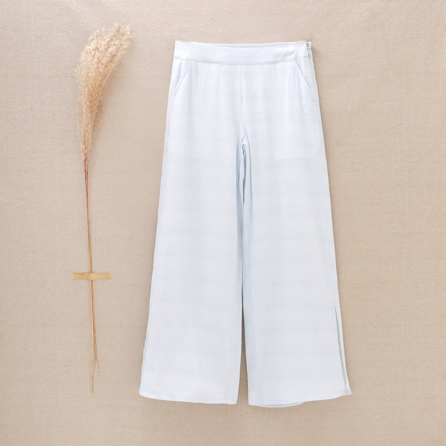 hellblau Hellblaue Bambula Langhose für Teenager-Mädchen für den Großhandel auf Faire1