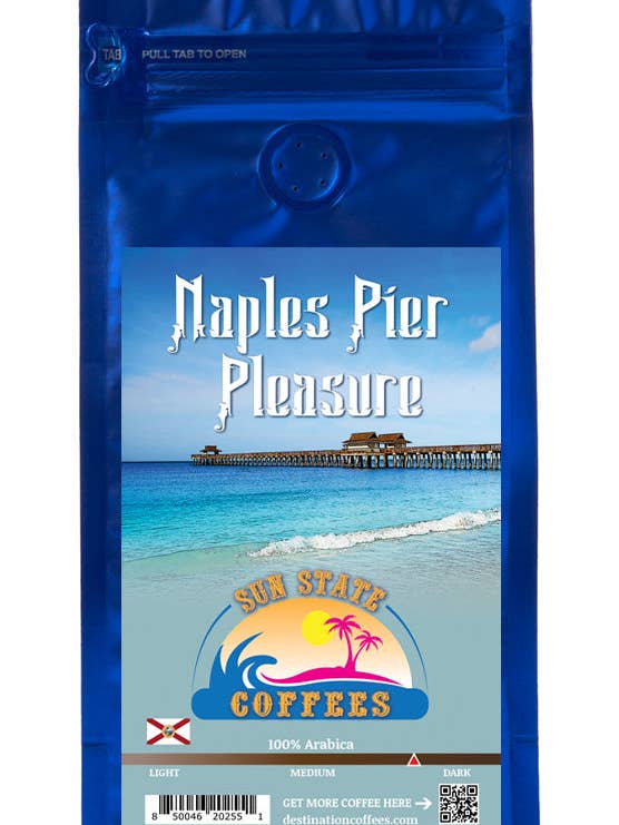 Naples Pier Pleasure for engroshandel hos Destination Coffees