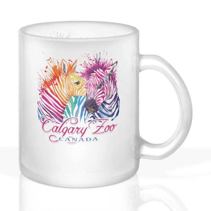 Collection de tasses en verre Zoo aquarelle personnalisée pour la vente par Matrix