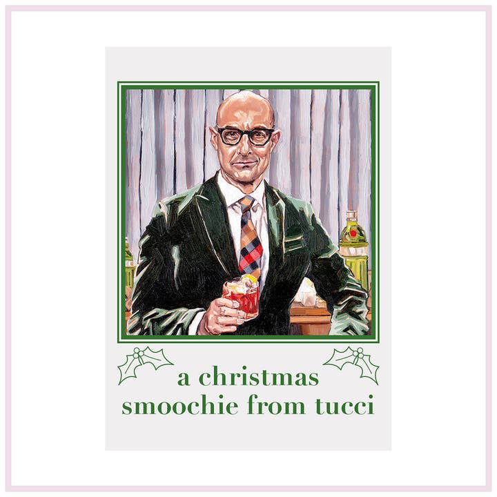 Christmas Card - Stanley Tucci for wholesale by Thom Kofoed