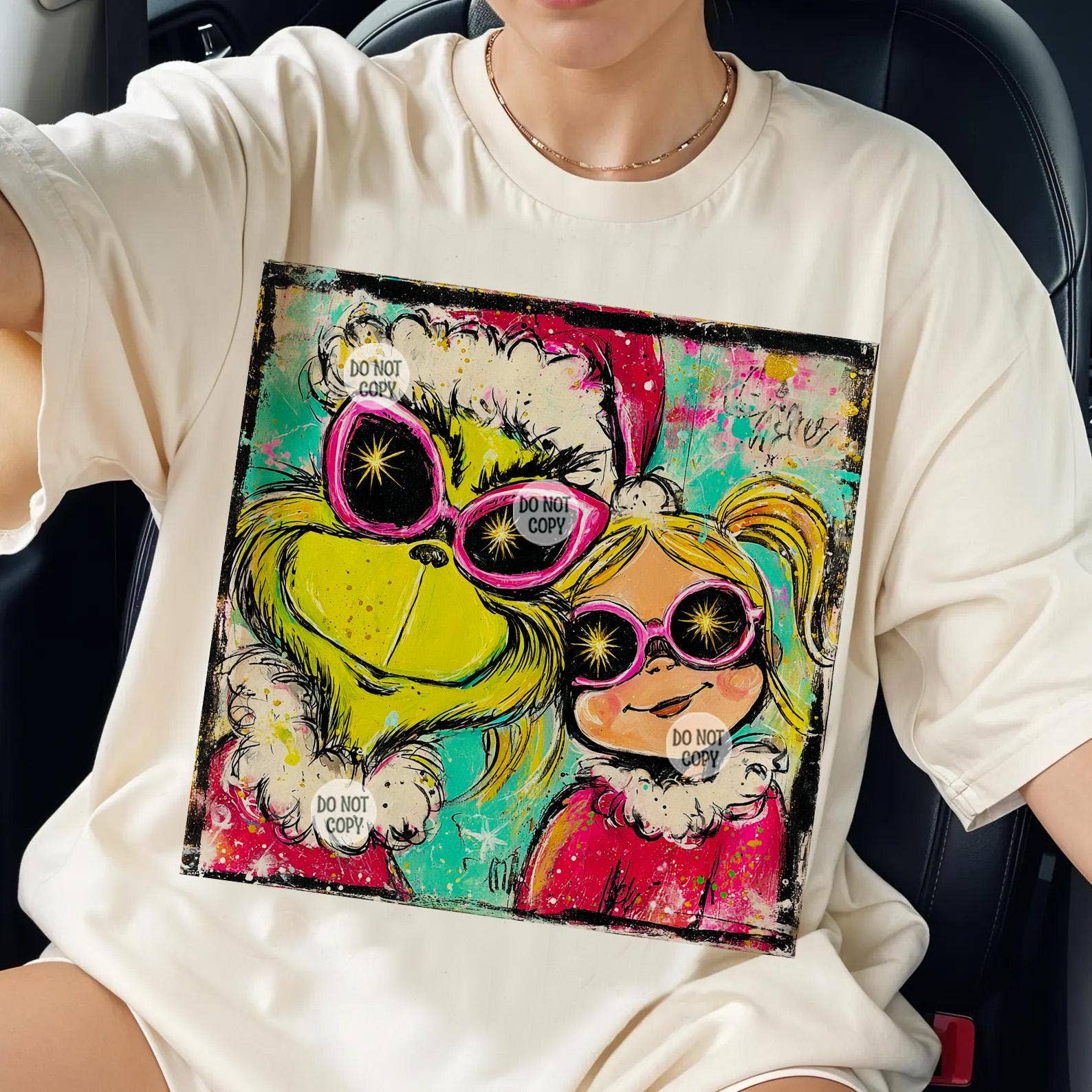 DLT Ecommerce - Wholesale T-Shirt (Graphic) - Women's - Preppy Grichmas Christmas Shirt, Trendy Christmas Sweatshirt4