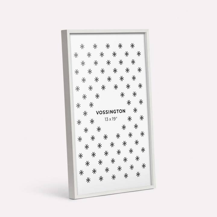 Vossington - Wholesale Picture Frame - 13x19" Thin Frame, White