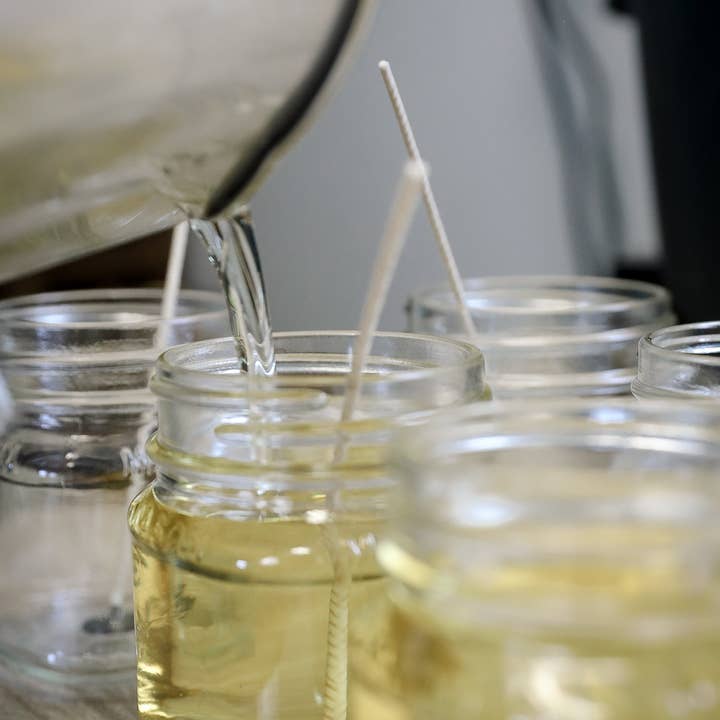 Woodsy Wicks - Wholesale Jar/Filled Candle - Toasted Pumpkin Soy Wax Farmhouse Fall Candle7