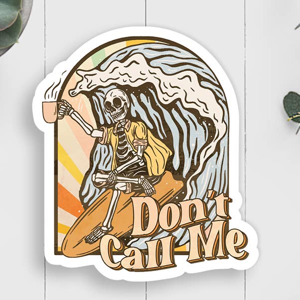 Noem me niet vinylsticker voor wholesale door Expression Design Co