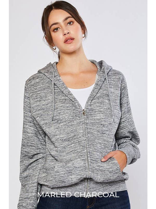 Vanilla Monkey - Wholesale Hoodie – Women's - Oversized Fleece Boyfriends Fit Zip Up Jacket17