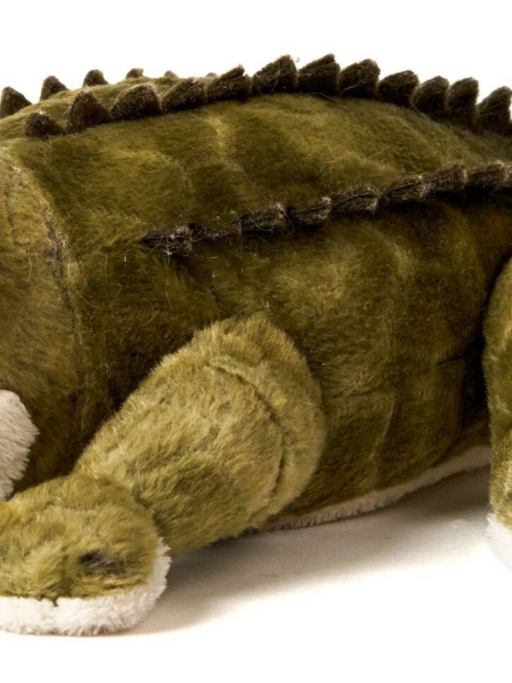 Alligator - 33 cm (length) cuddly/plush toy for wholesale by Uni Toys