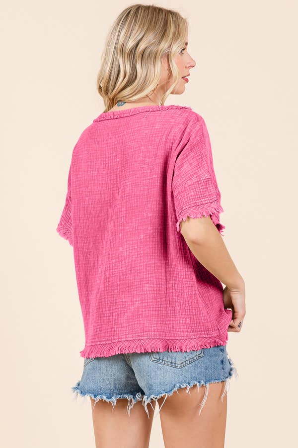 Culture Code - Wholesale Knit Top - Women's - CWT2134MW - SCOOP NECK OVERSIZE TOP11