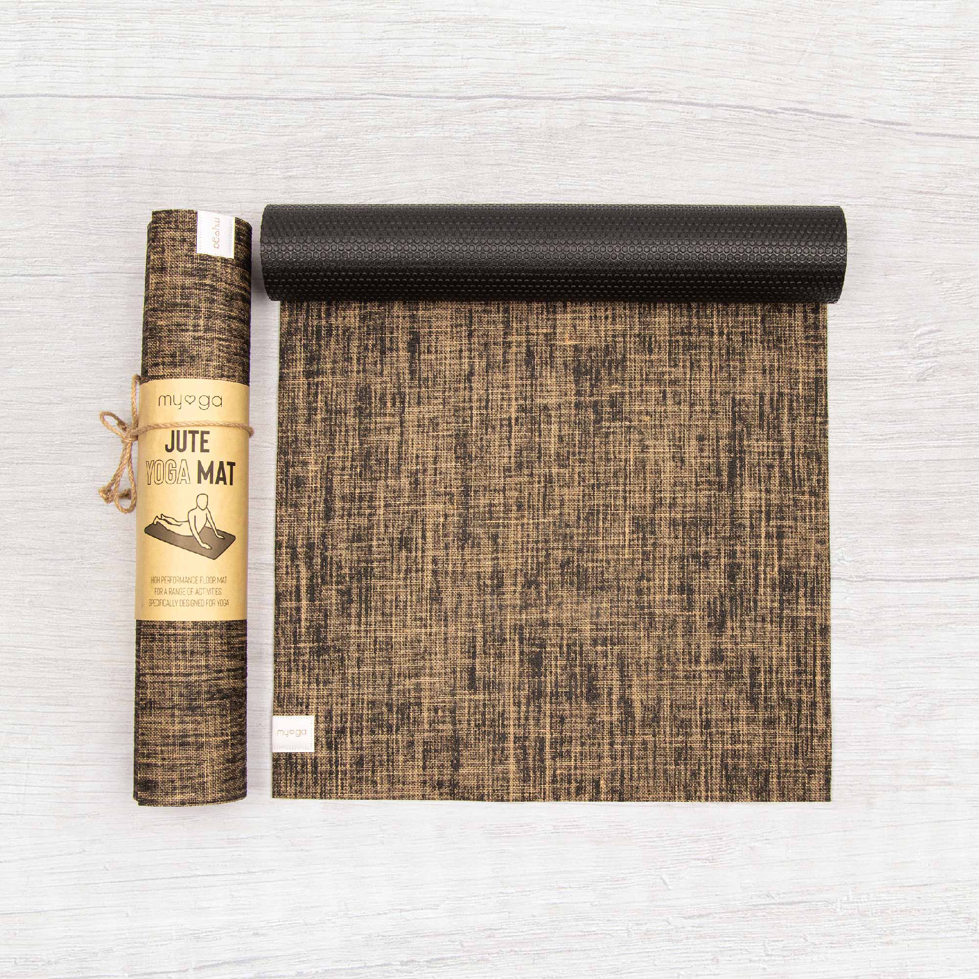 Myga - Wholesale Yoga Mat - High Quality Jute Yoga Mat with Ultra Grip8