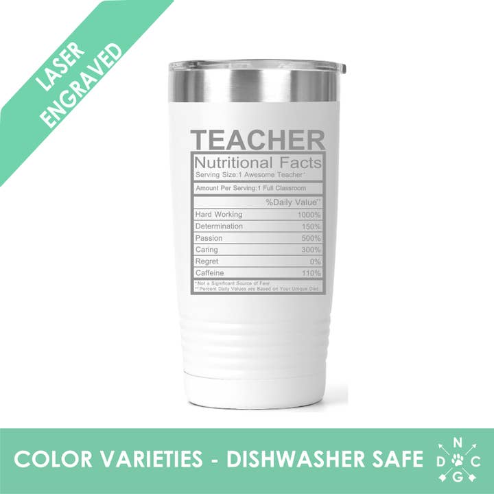 Lehrer-Zutaten Polar Camel Tumbler Teacher Thema für den Großhandel von Northern Country Girl Designs, LLC