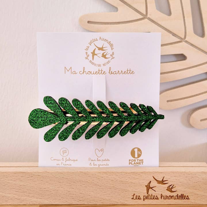 Les Petites Hirondelles - Wholesale Hair Clip - Women's - Pine Branch - Hair Clip4