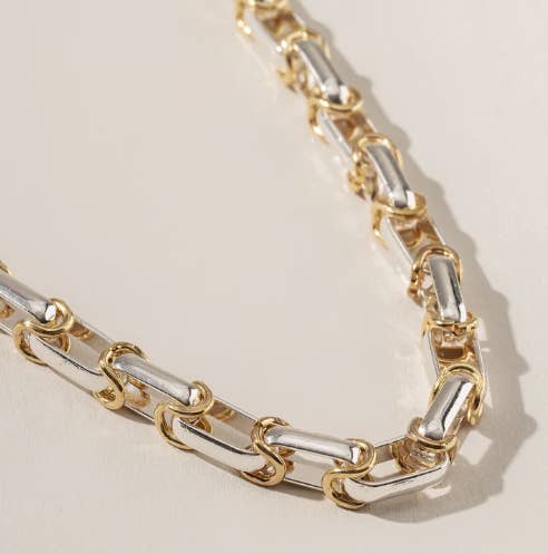 StarryNYC - Wholesale Link & Chain Necklace - Modern Chunky Metal Chain Linked Necklace 1