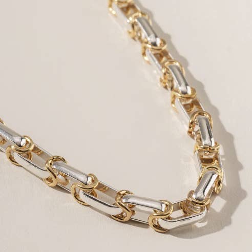 StarryNYC - Wholesale Link & Chain Necklace - Modern Chunky Metal Chain Linked Necklace 1