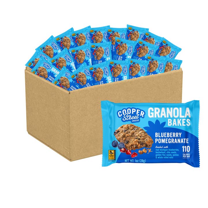 1 oz de barres de granola myrtille et grenade, lot de 48 pour la vente par Cooper Street