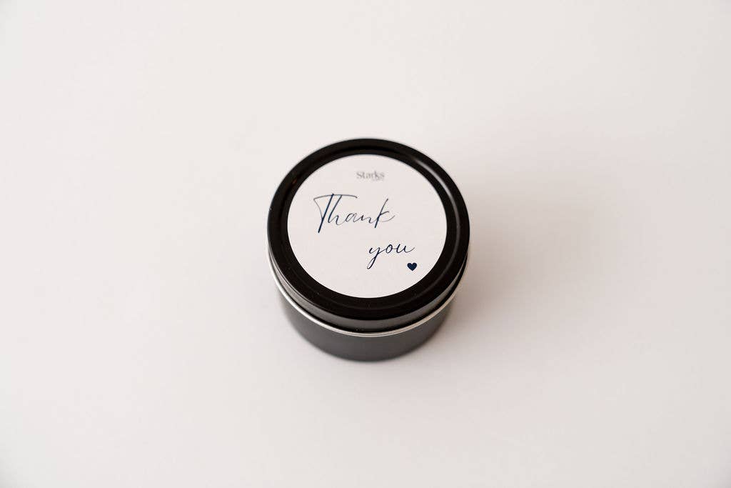 Starks candle co. - Wholesale Travel Candles - Thank you soy candle | sandalwood candle | candle gift 1