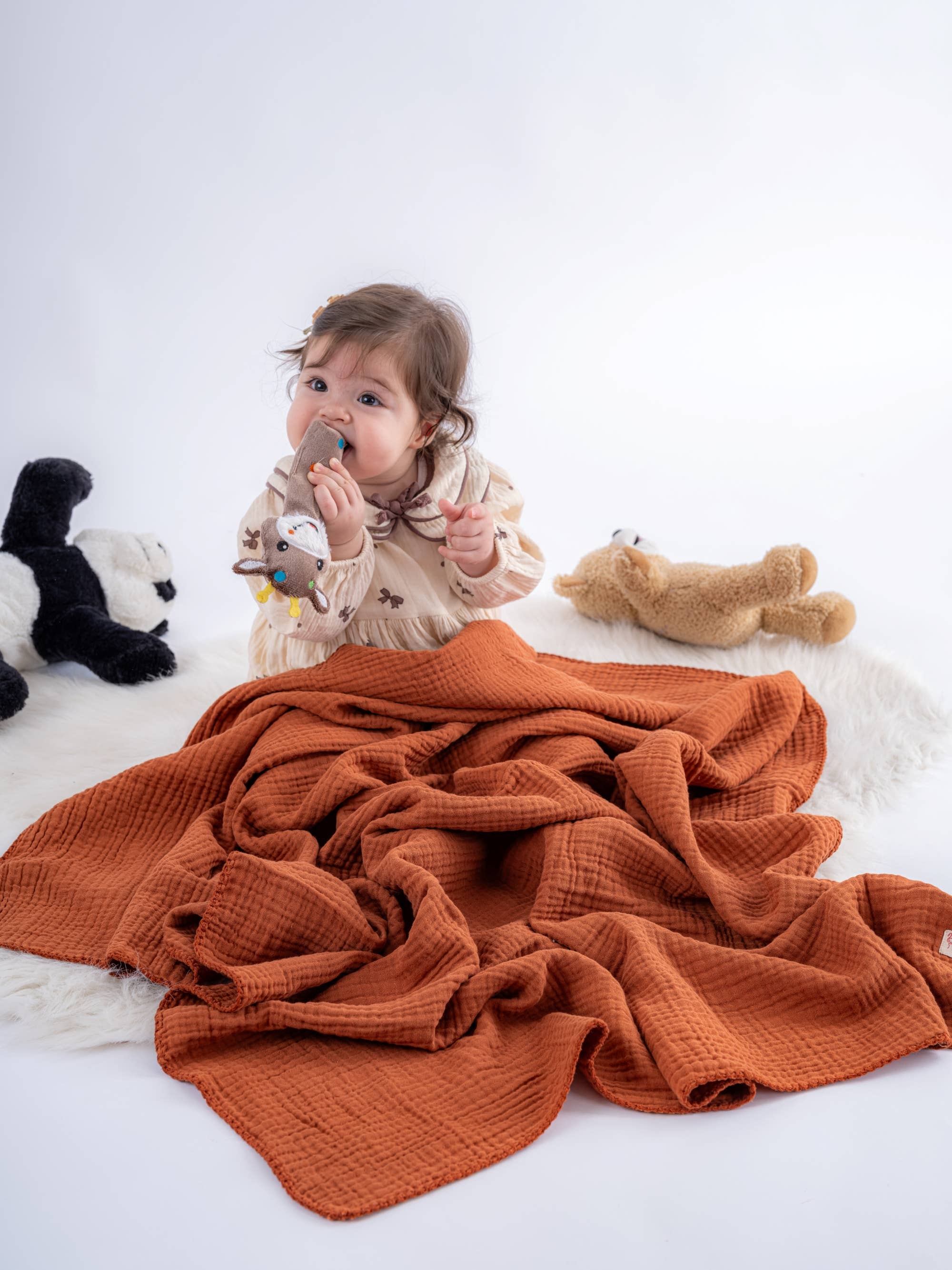 Kalkedon Towels – wholesale Filtar – Barn och baby – Quiltad fyra-lagers muslinfilt | Bomullsfilt för baby i gasväv7