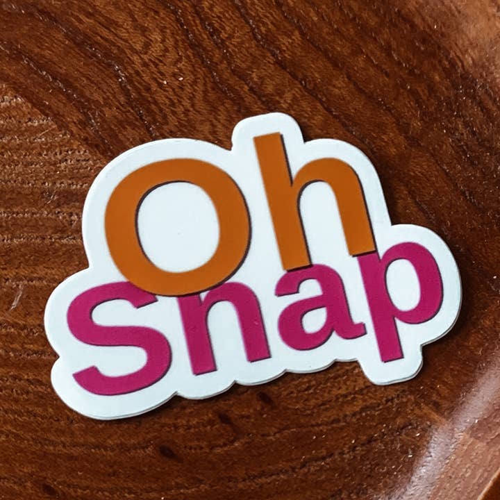 Oh Snap Sticker för wholesale av Despues Designs
