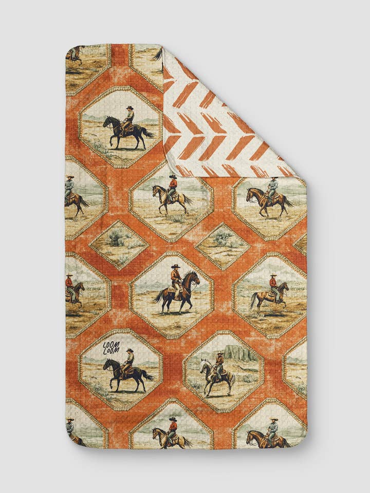 Cowboy Chevron Vändbar för wholesale av Loom Loom