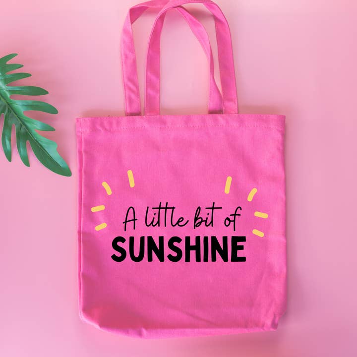 Ein bisschen Sonnenschein-Einkaufstasche für den Großhandel von WE ARE SCRUNCH!