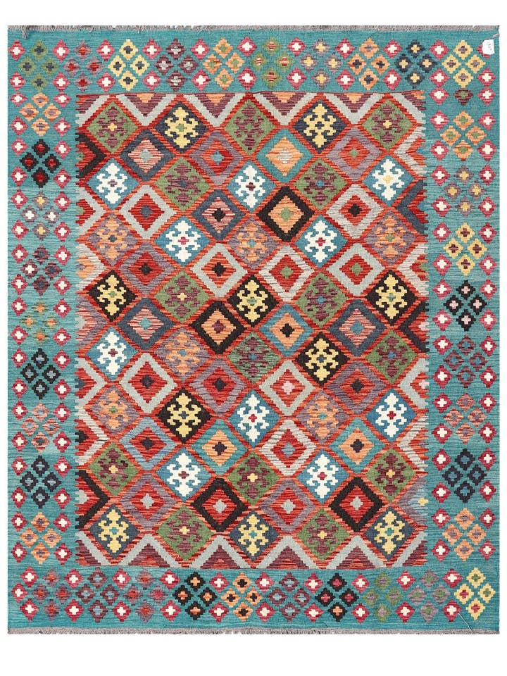Maimana Afghanistan Kilim Teppich - 246 x 206 cm für den Großhandel von Imaco Rugs