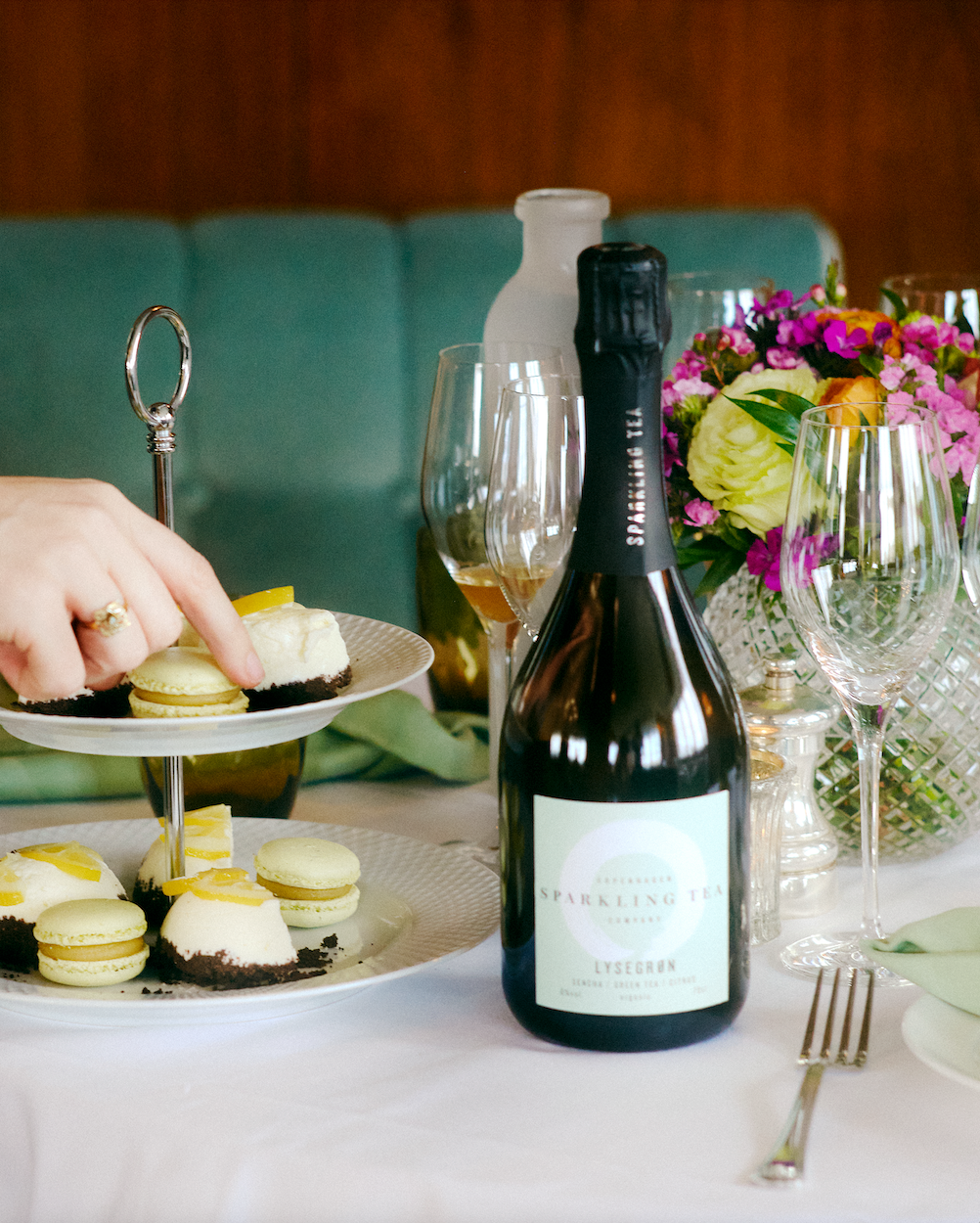 Zepeim - Wholesale Alcoholvrij aperitief - Copenhagen Sparkling Tea LYSEGRØN bruisende thee2