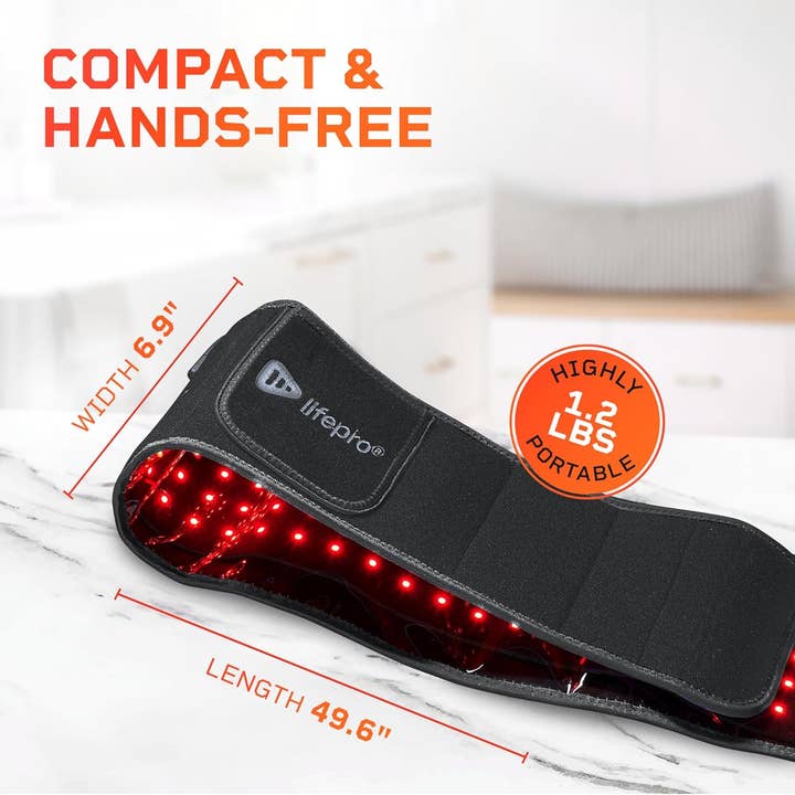 LifePro - Wholesale Heating Pad - Lifepro Red Light Therapy Belt for Muscle and Circulation8