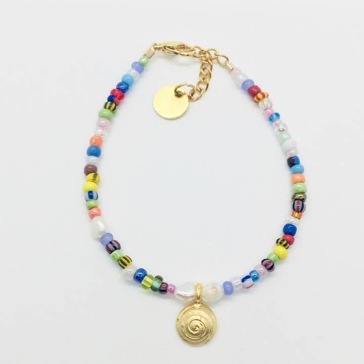 Bracelet perle nostalgique pour la vente par Eli m London