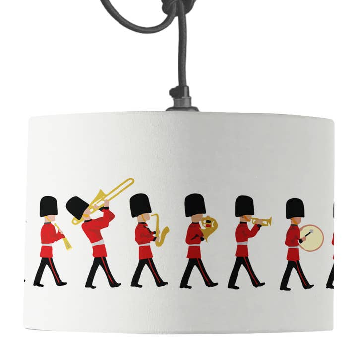 Changing of the Guard Lamp Shade for wholesale by Mustard & Gray Ltd