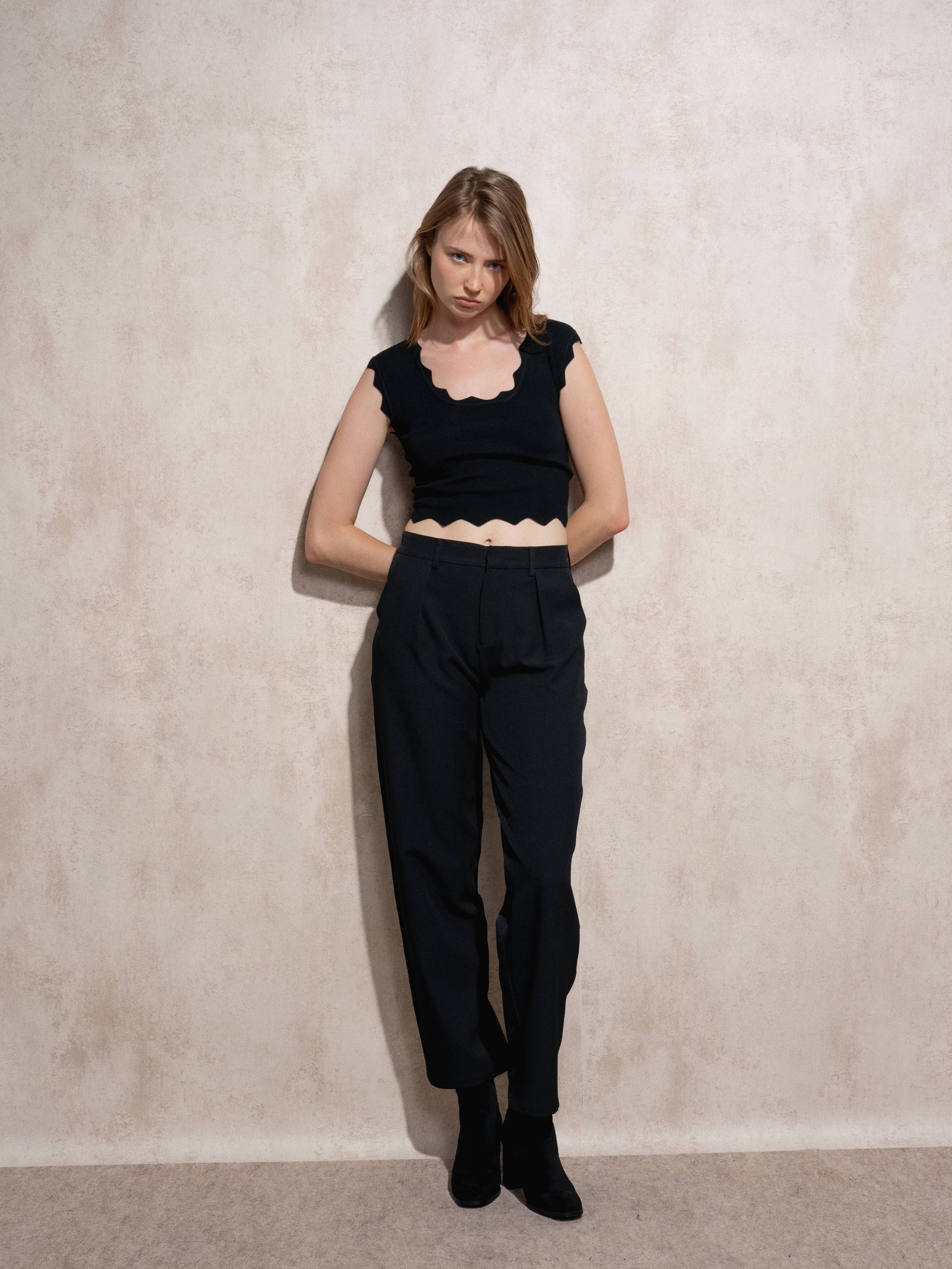 SMF - Vente Pantalon – femme - 259454 - CALCAS 95%PE 5%ET8