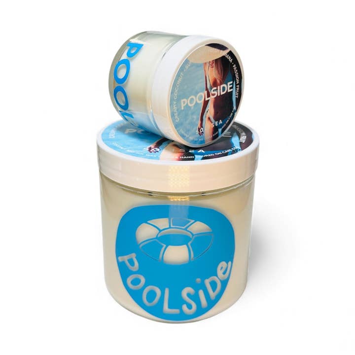 Bougies POOLSIDE pour la vente par Solisea