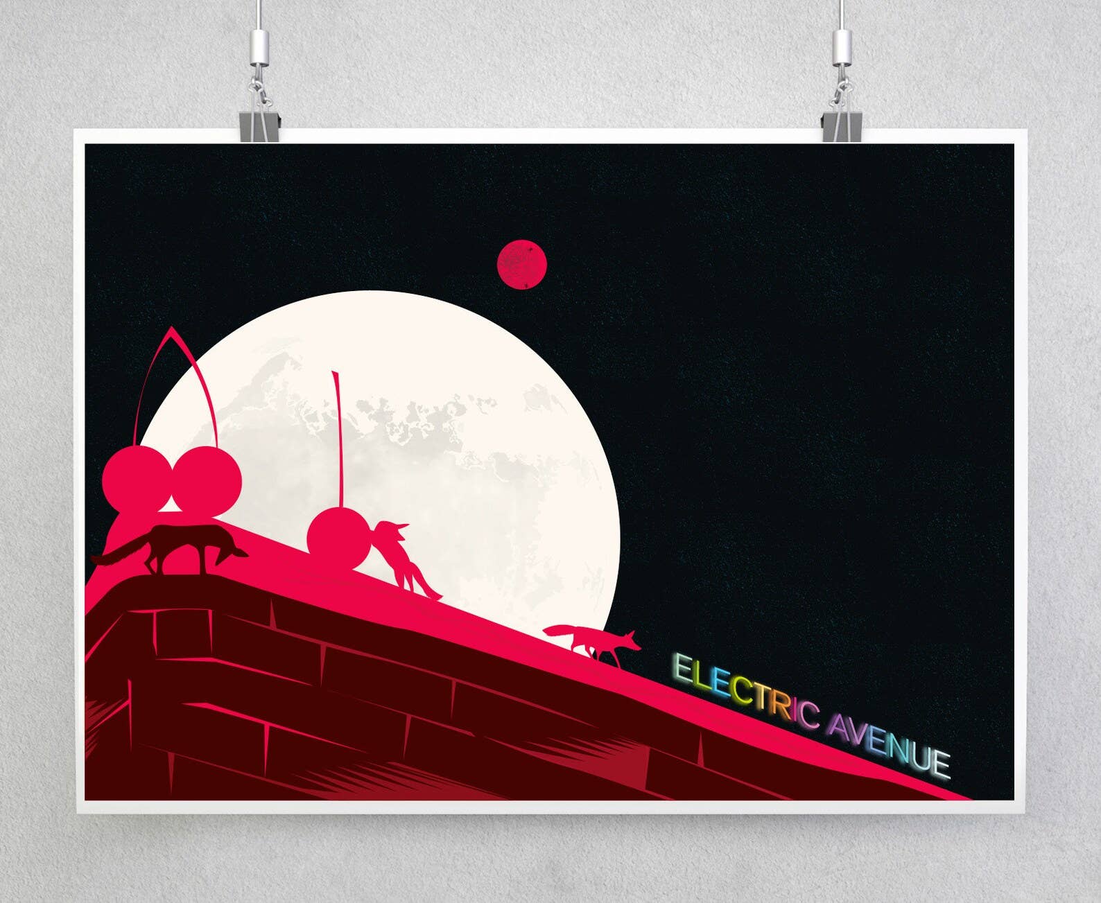 EYE FOR LONDON PRINTS - Wholesale Art Print - Electric Avenue Brixton London Art Print2