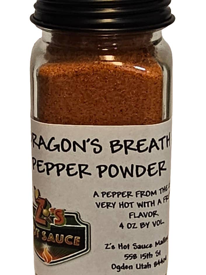 Dragon's Breath Pepper Powder for wholesale by Z's Hot Sauce
