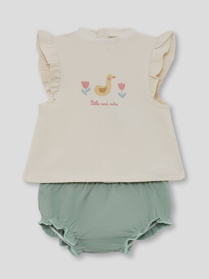 261060 - Conjunto recém-nascida para menina por atacado de Street Monkey