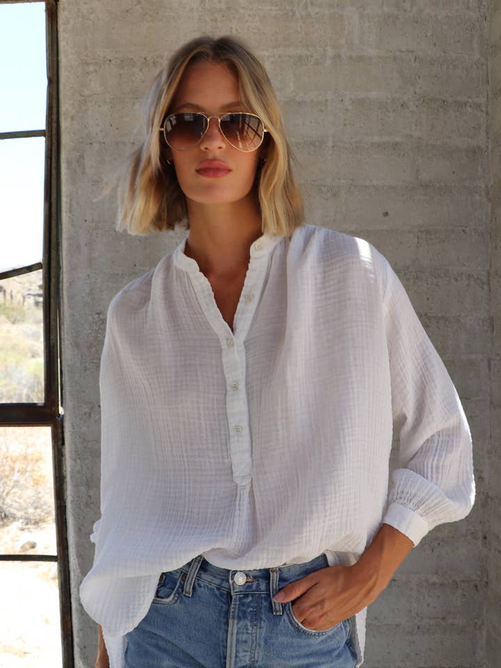 Poet Top Gauze - Canolli for wholesale by Felicite Apparel