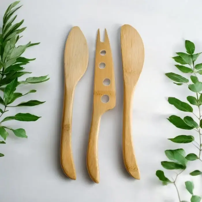 Bamboo Switch - Wholesale Cheese Spreader - Charcuterie Bamboo Cheese Knife Set | Christmas Bestseller3