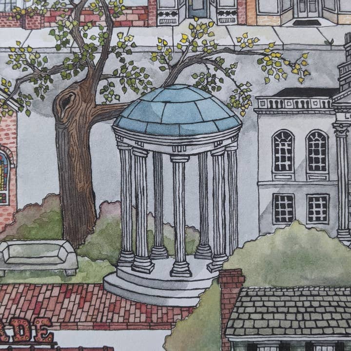 Papermill Creative - Wholesale Stationery/Notecard Set - Chapel Hill, North Carolina notecard set3