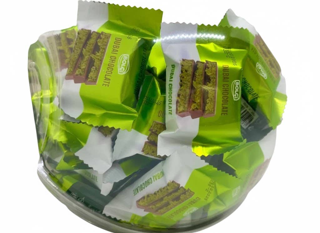 Aladdin – wholesale Chokladkaka – Antep Pistage Kadayif Dubai Choklad 16g Turkisk Halal4