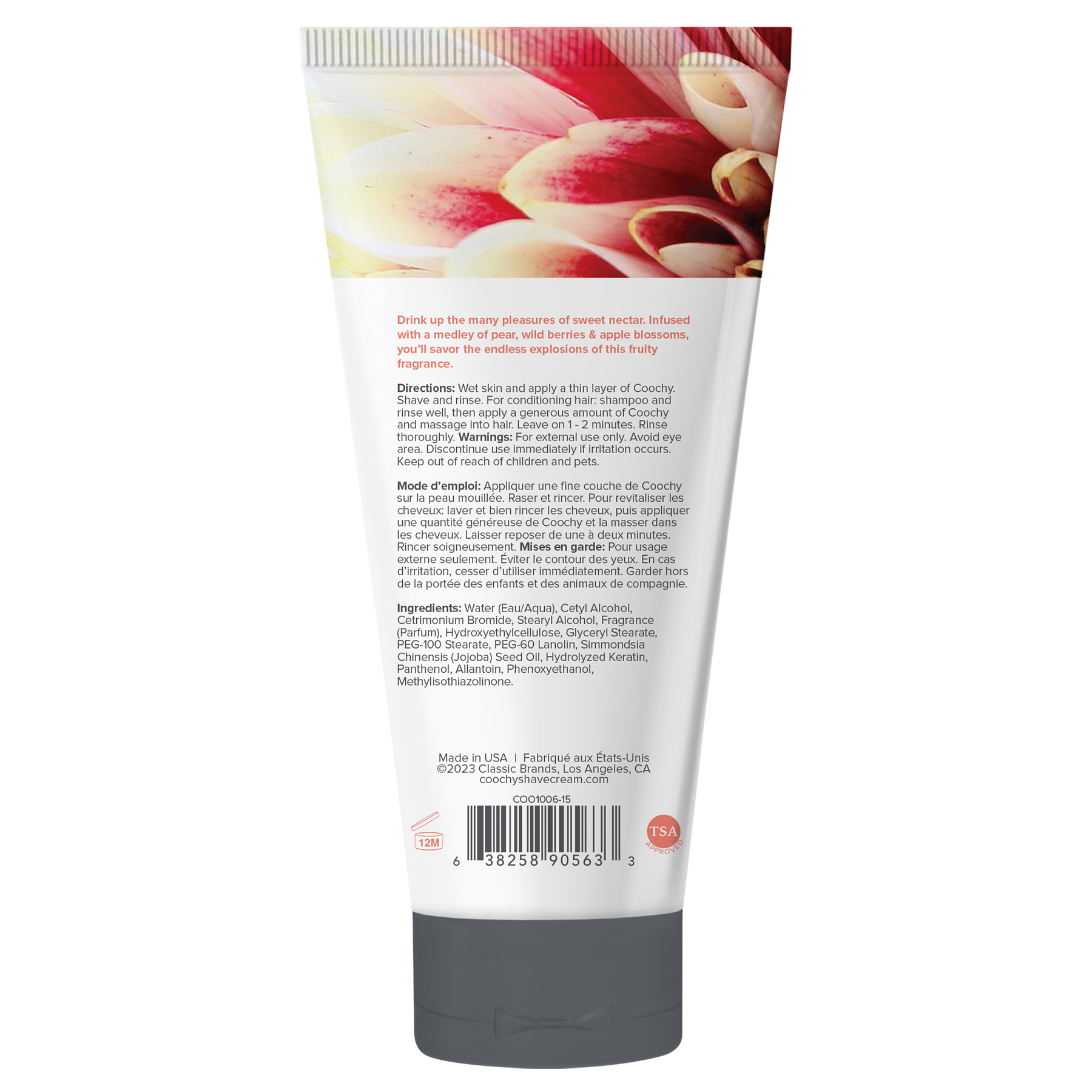 Coochy - Wholesale Shaving Cream - Coochy® SHAVE CREAM + Hair Conditioner - Sweet Nectar1