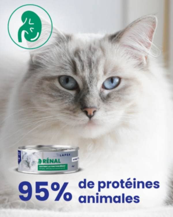 LAPSA - Vendita all'ingrosso Cibo - Gatti - Lapsa - Mousse Gatto - Renale (ONP) - Pollo - 24x85gr3