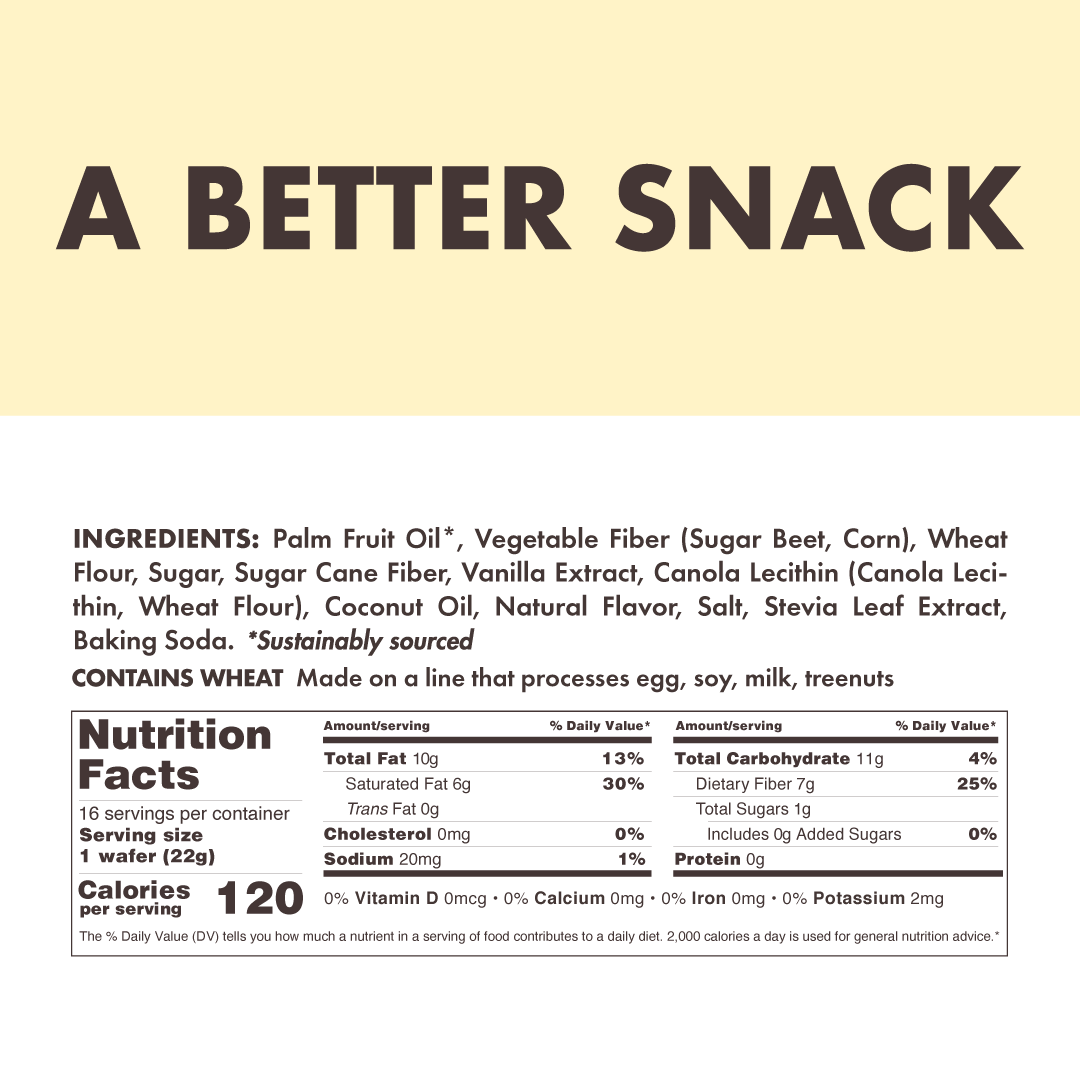 Rip Van - Wholesale Cookie - Rip Van Wafers – Vanilla, Low Sugar, Keto Snack3