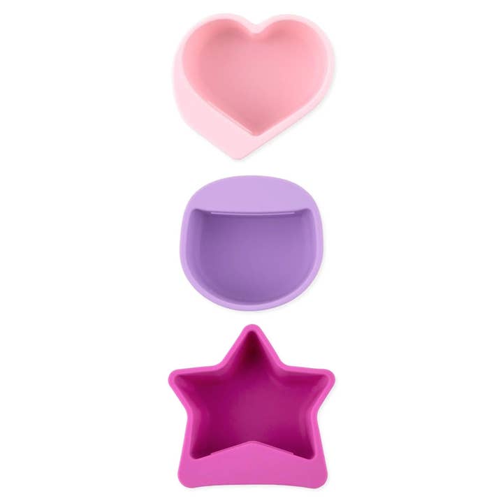 Lot de 3 petites cuillères en silicone : Lollipop pour la vente par Bumkins