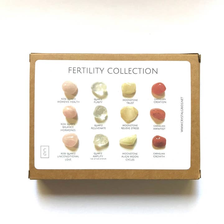 Crystal Grids - Wholesale Spiritual stone/crystal - Fertility - Rox Box - Crystals and Stones kit gift set13