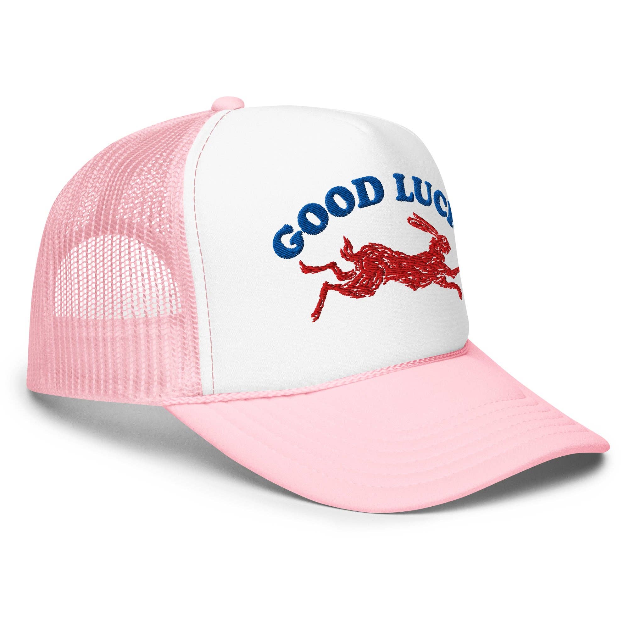 KILLER RETRO - Wholesale Trucker Hat - Unisex - Good Luck Embroidered Foam Trucker Hat15