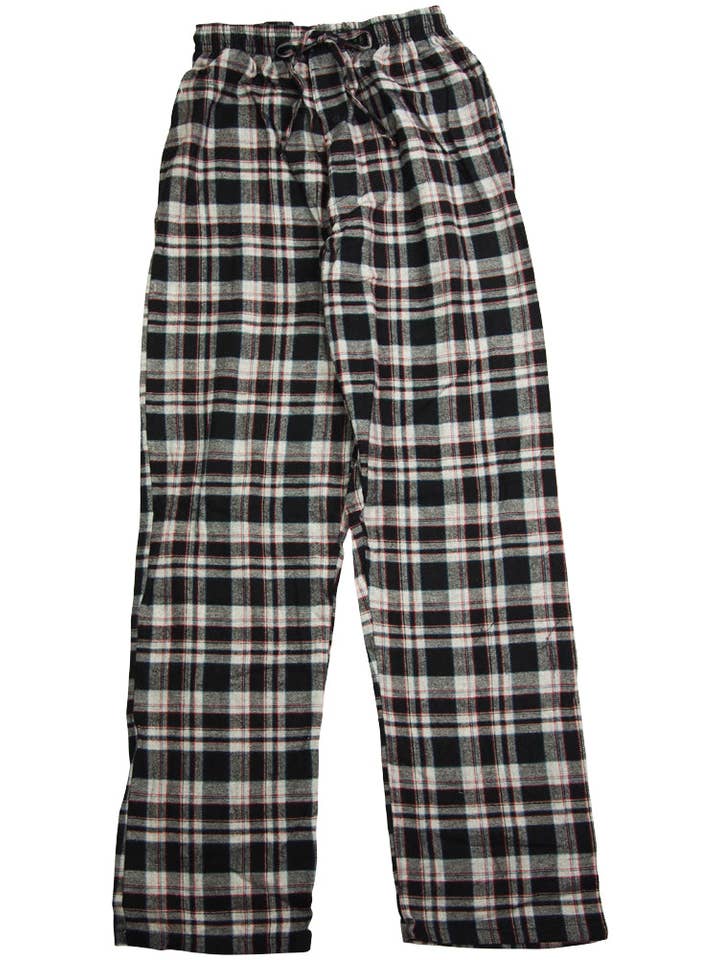 Eastern Off Price - Wholesale Sleepwear Bottom - Men's - Hanes Men's Lightweight Yarn Dyed Flannel Sleep Pajama Loung